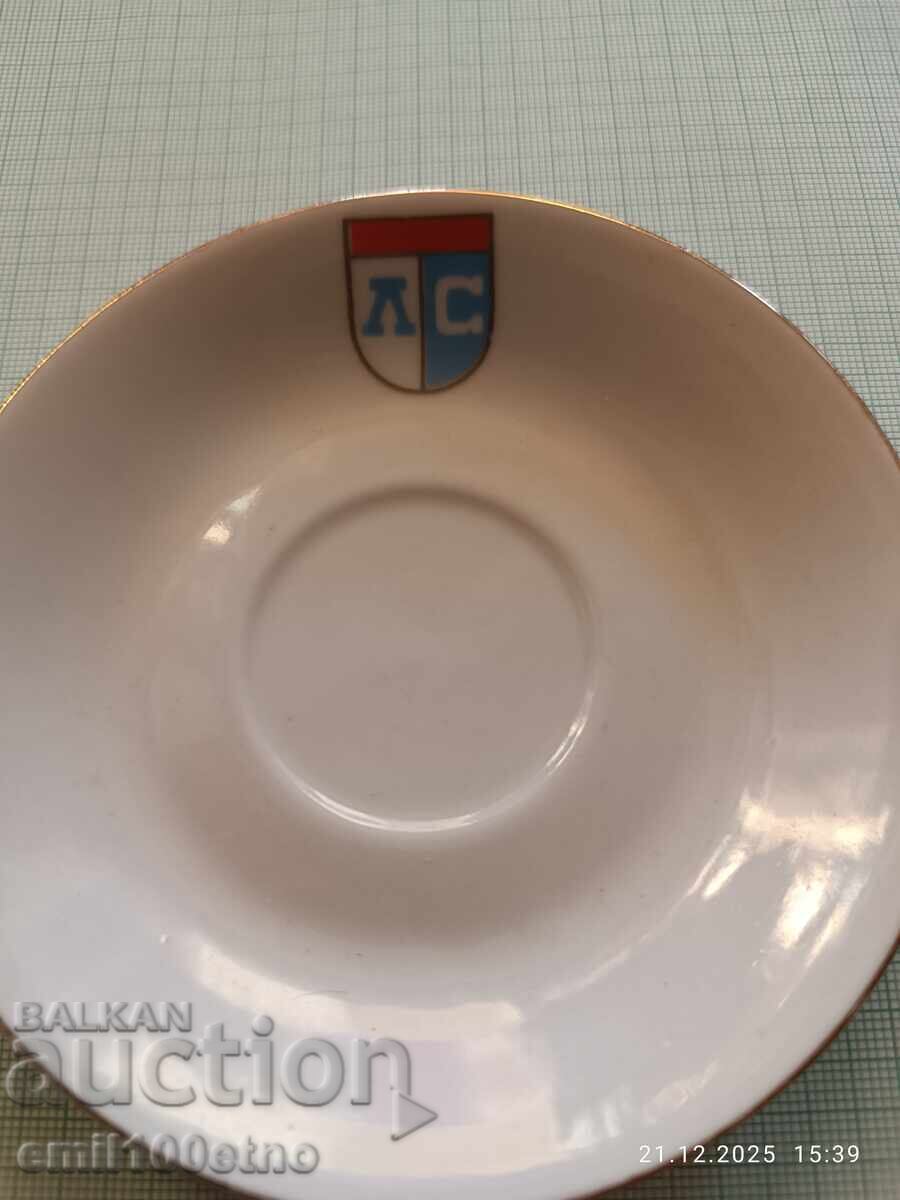 Доставка на Левски Спартак Малка чиния ( част от от комплект за кафе )