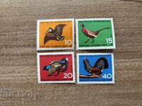 ФРГ/ГФР - Птици (1965) - MNH