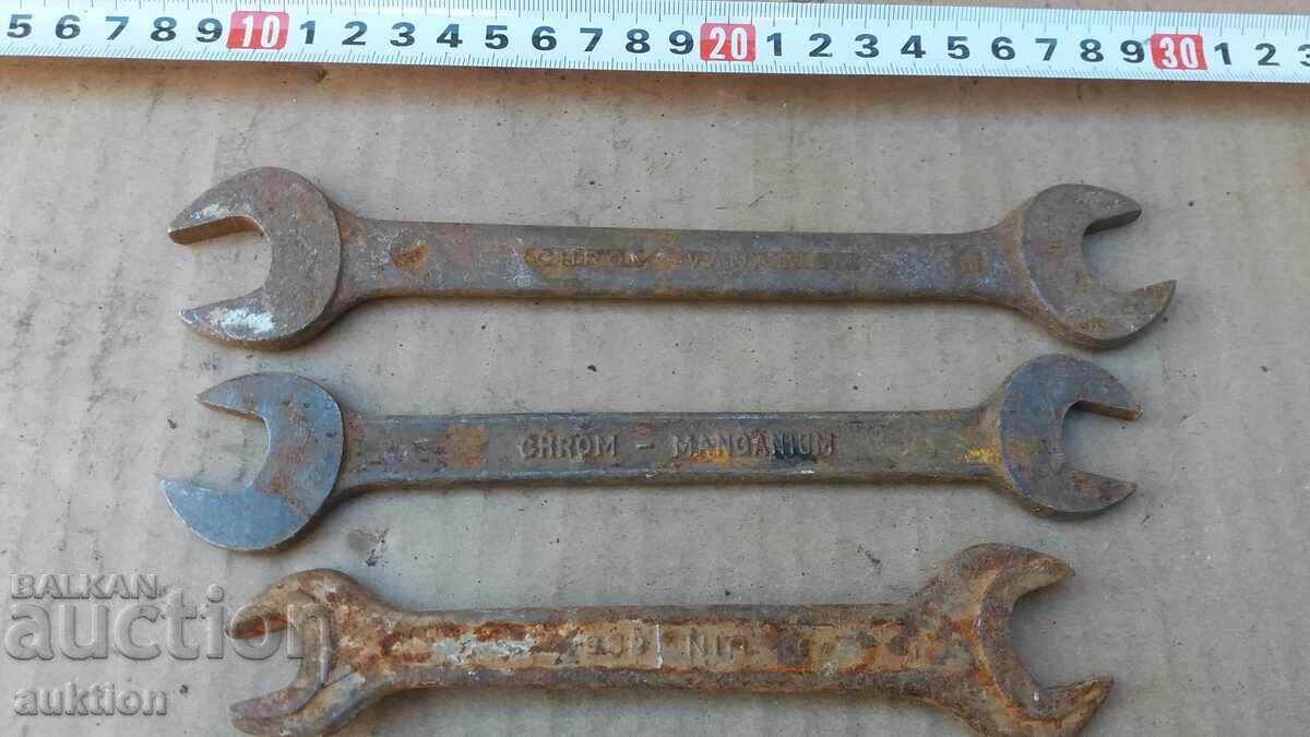 Wrench Set - 3 Pieces