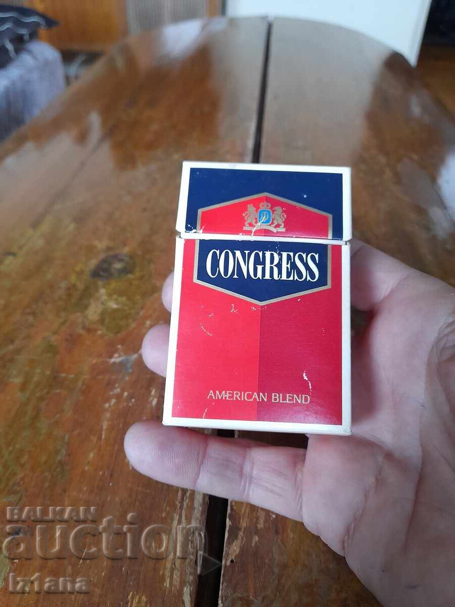 Кутия от цигари Congress с цена € 10.00 | 19.56 лв. Кутия от цигари Congress с цена € 10.00 | 19.56 лв.