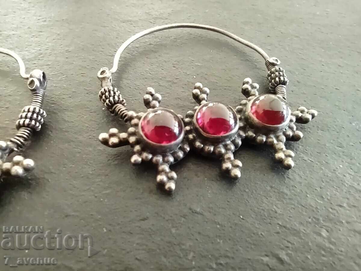 Delivery of Silver earrings with natural garnet stone, 30.12.25 Delivery of Silver earrings with natural garnet stone, 30.12.25