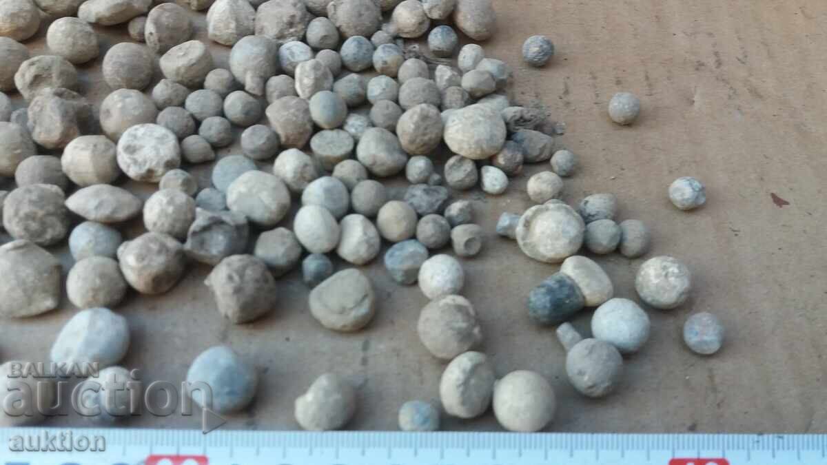 Auction  Cast bullets reproduction flintlock weapon