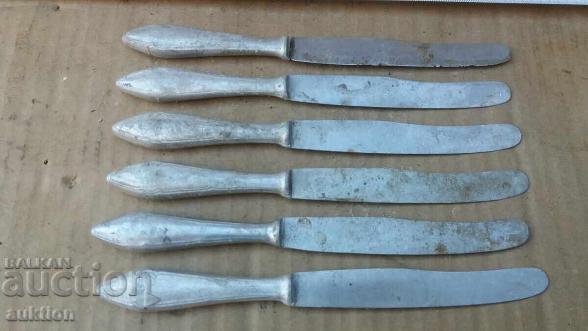Cuțite de masă, 6 bucăți
