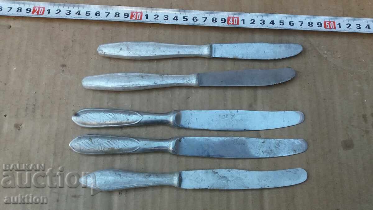 Licitație Cuțite de masă, 6 bucăți