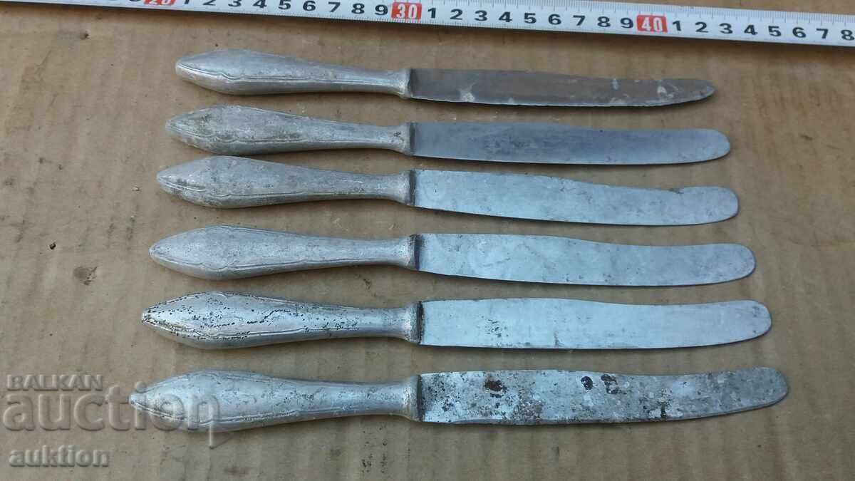 6 table knives 6 table knives