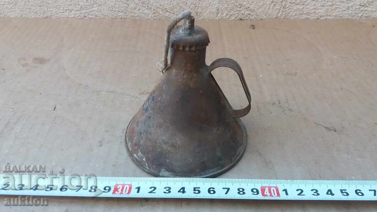 Licitație Lampă de gaz veche - creație artizanală