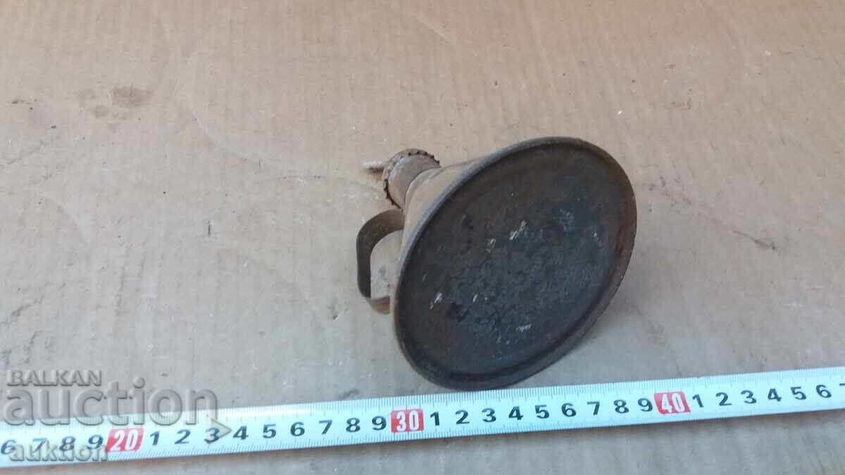 Lampă de gaz veche - creație artizanală - 6