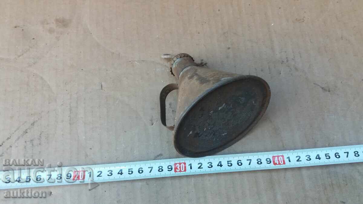 Lampă de gaz veche - creație artizanală - 7