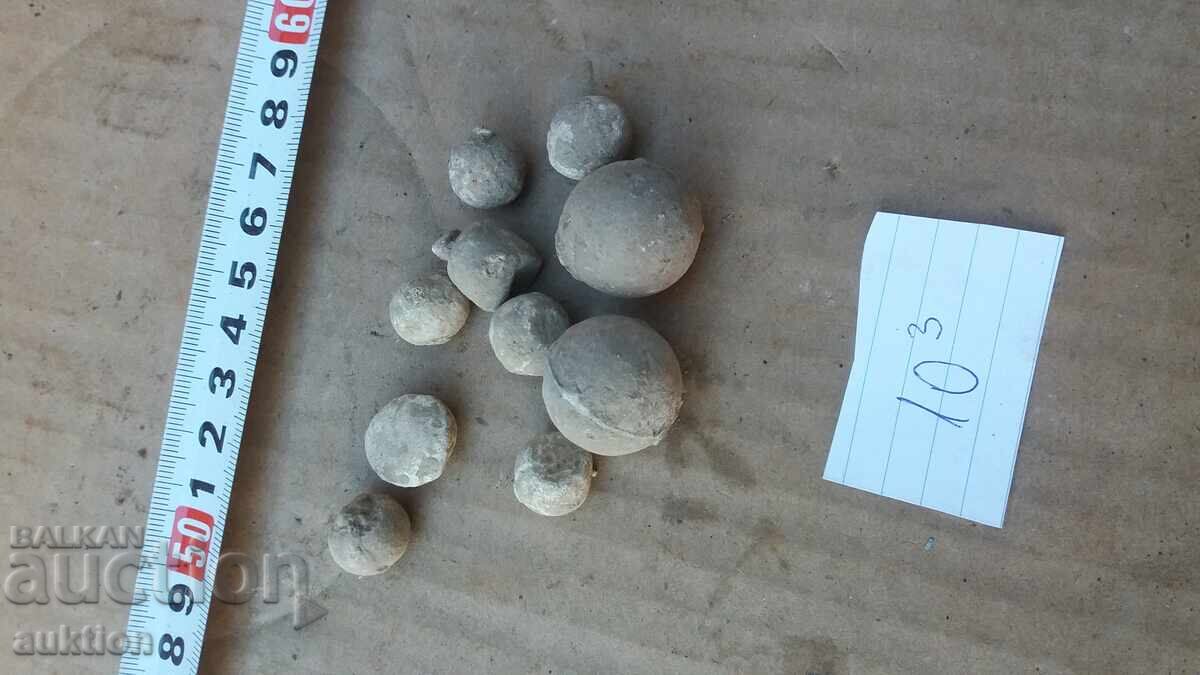 Auction Cast bullets reproduction flintlock weapon Auction Cast bullets reproduction flintlock weapon