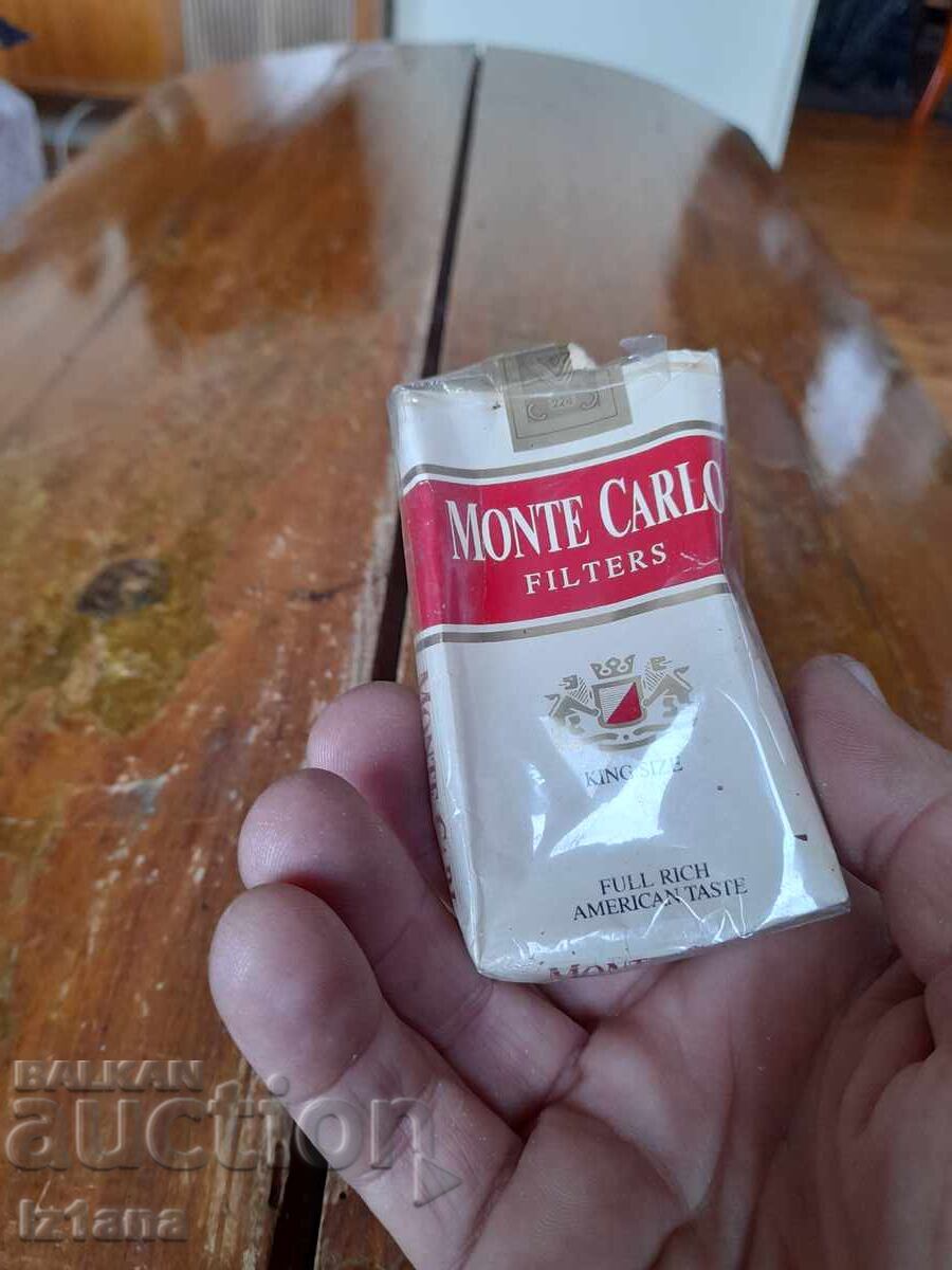 Licitație Pachet de țigări Monte Carlo Licitație Pachet de țigări Monte Carlo