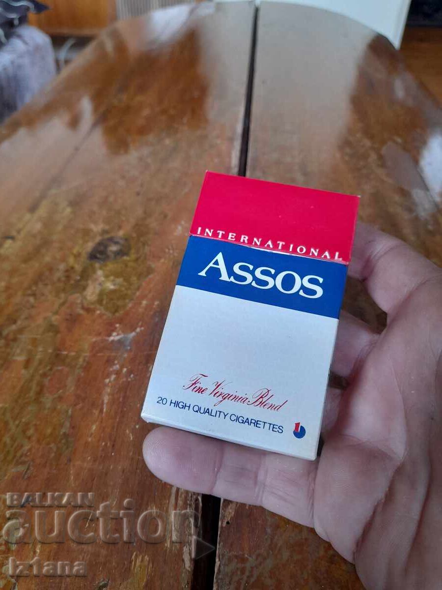 Кутия от цигари Assos с цена € 10.00 | 19.56 лв. Кутия от цигари Assos с цена € 10.00 | 19.56 лв.