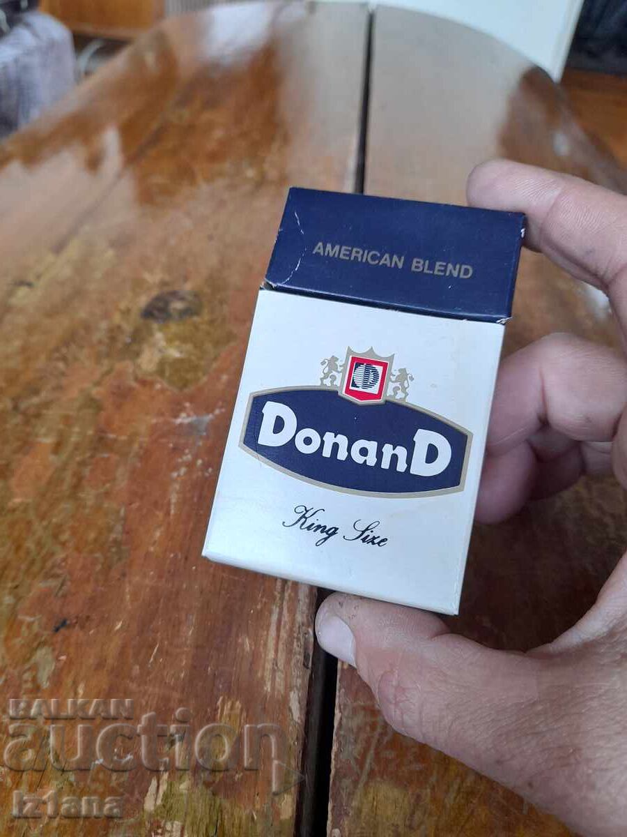 Кутия от цигари DonanD с цена € 10.00 | 19.56 лв. Кутия от цигари DonanD с цена € 10.00 | 19.56 лв.