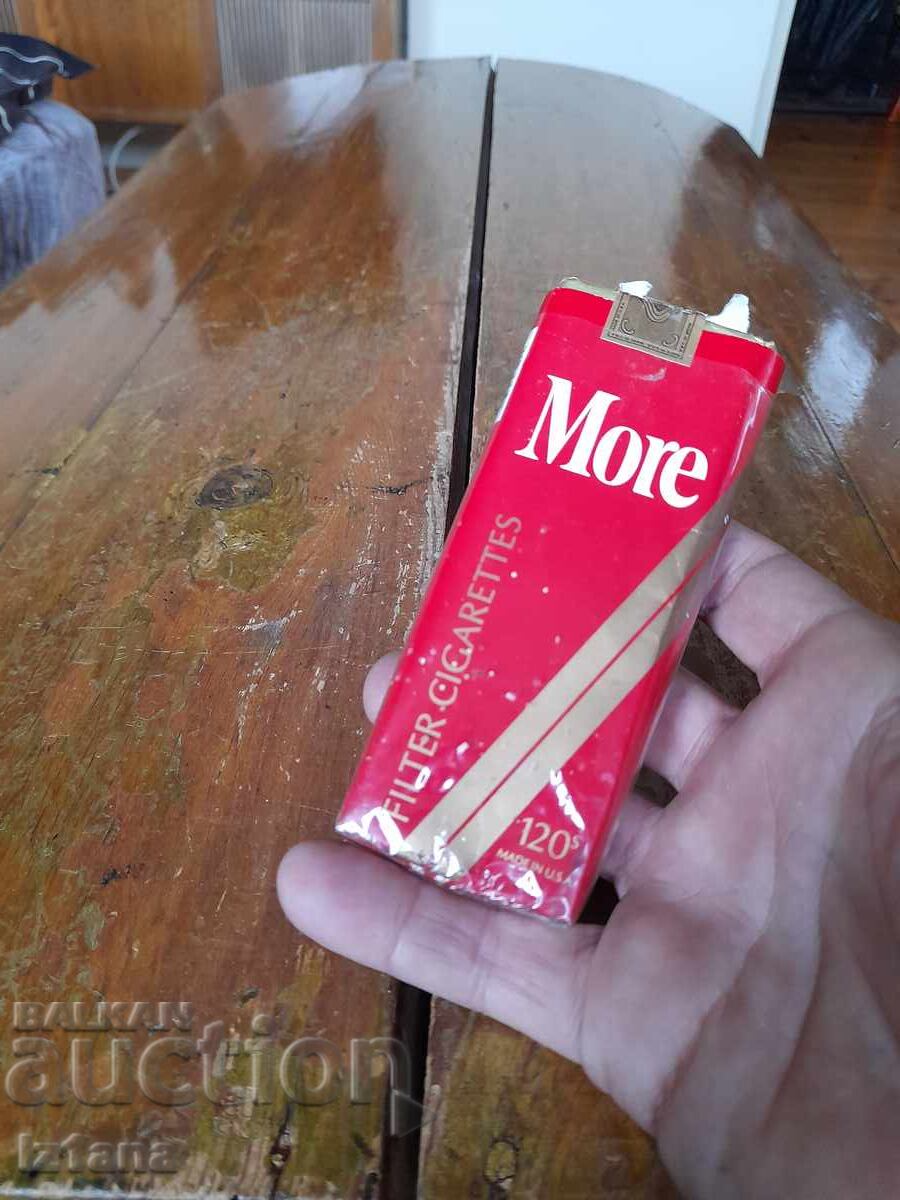 Livrarea Pachet de țigări More Livrarea Pachet de țigări More