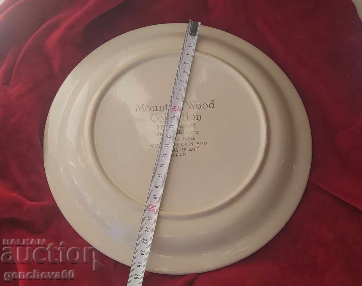 COLLECTOR'S Japanese plate 27cm - 5