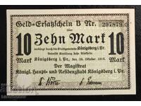 Germania, Germania, 10 mărci Königsberg (Kaliningrad), UNC