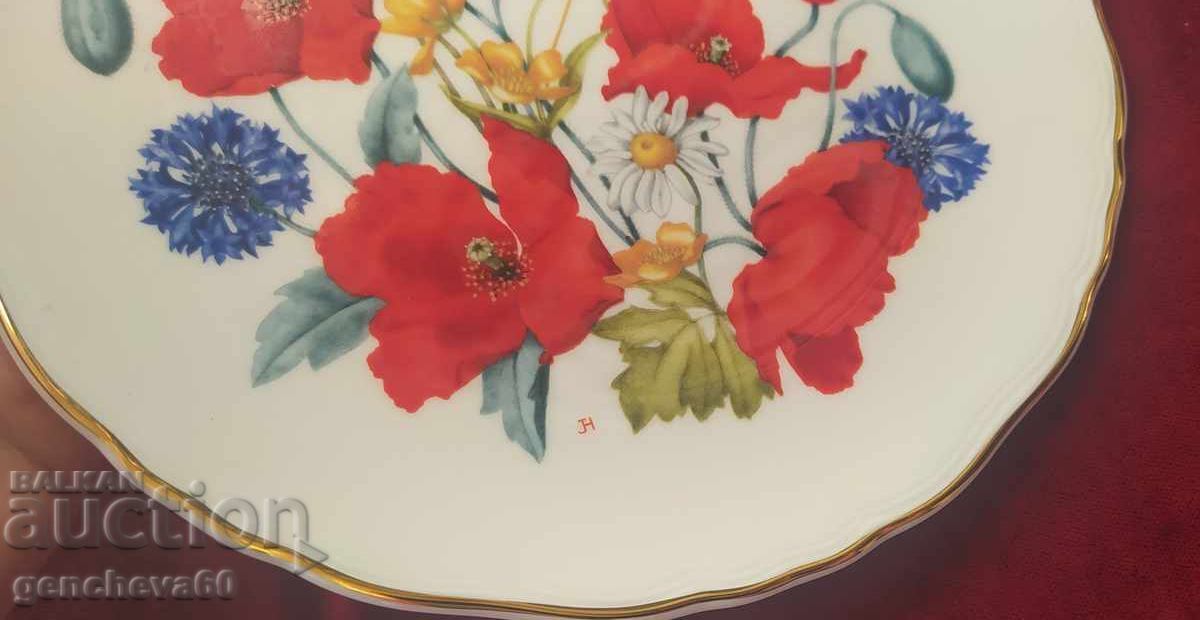 Licitație Farfurie decorativă ROYAL ALBERT „Macii” Licitație Farfurie decorativă ROYAL ALBERT „Macii”