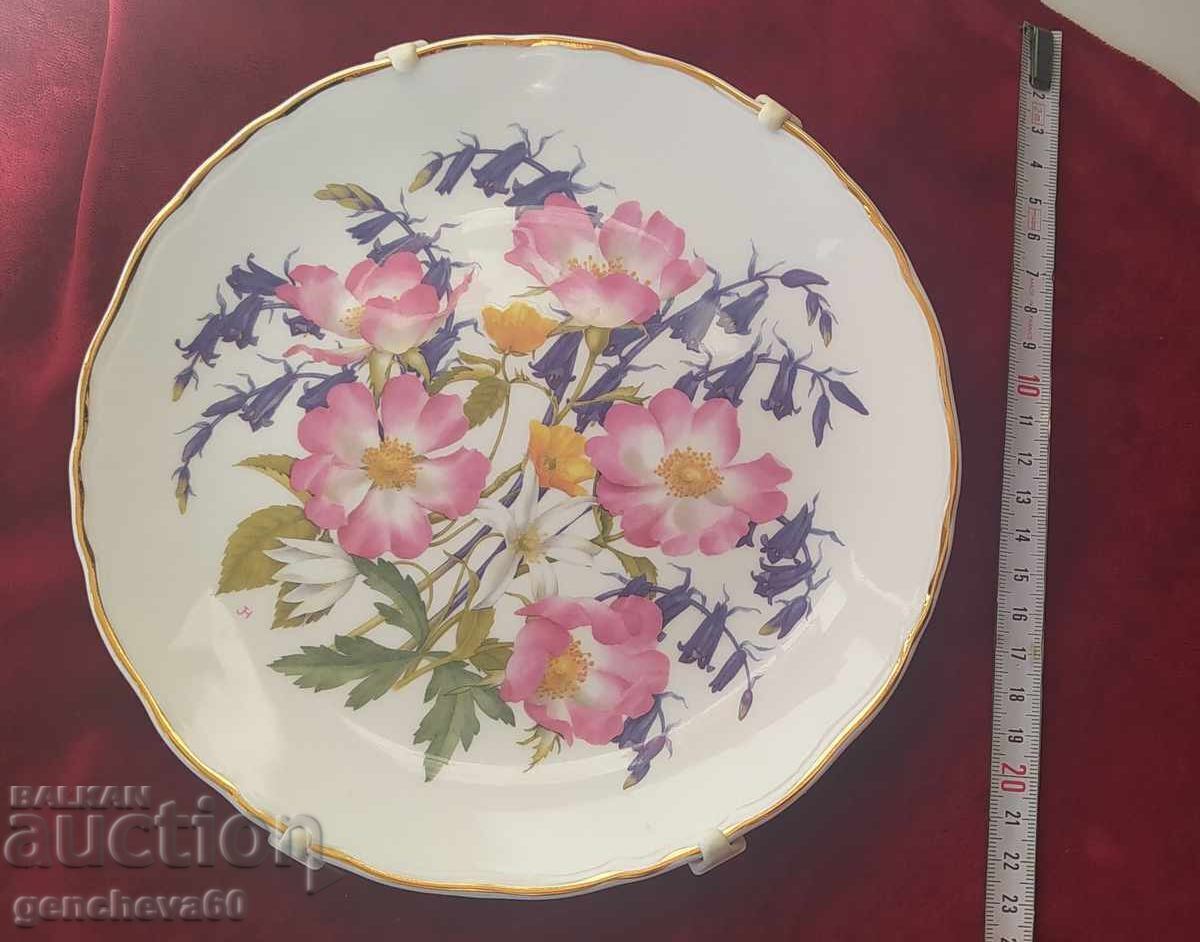 Licitație Farfurie decorativă ROYAL ALBERT „Flori sălbatice”