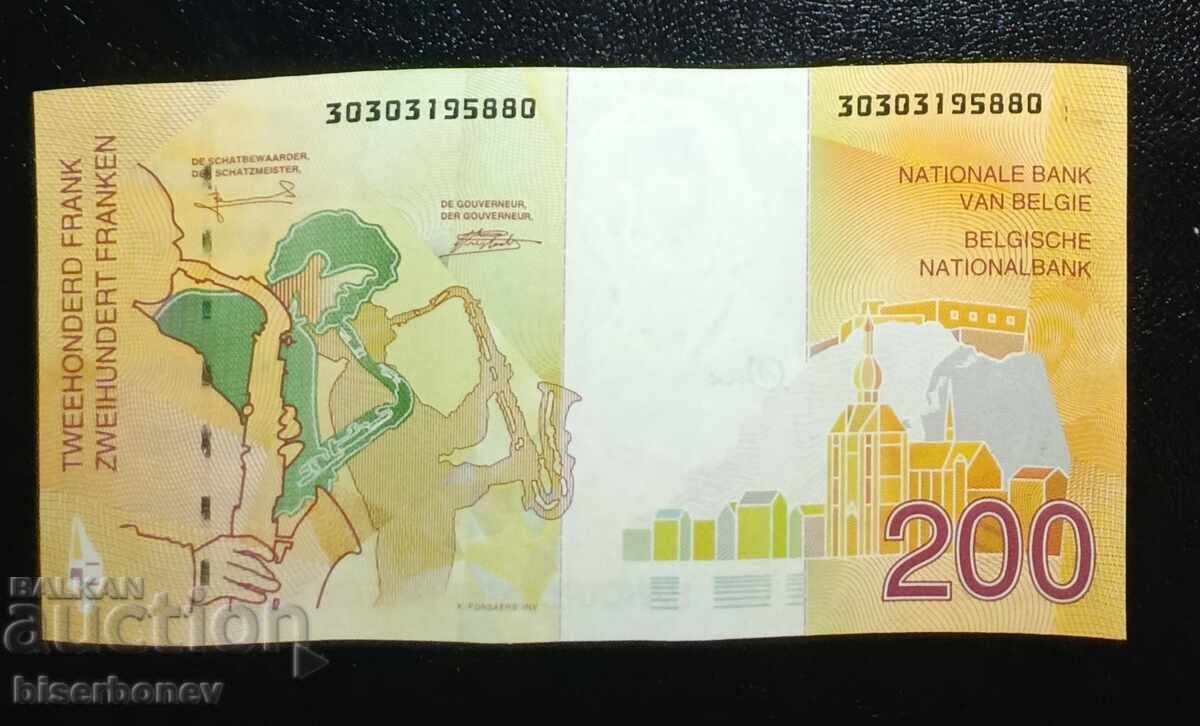 Belgia, 200 franci 1995, UNC cu preț € 39.00 | 76.28 BGN Belgia, 200 franci 1995, UNC cu preț € 39.00 | 76.28 BGN