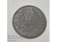 Bulgaria 2 leva 1943 g. fier