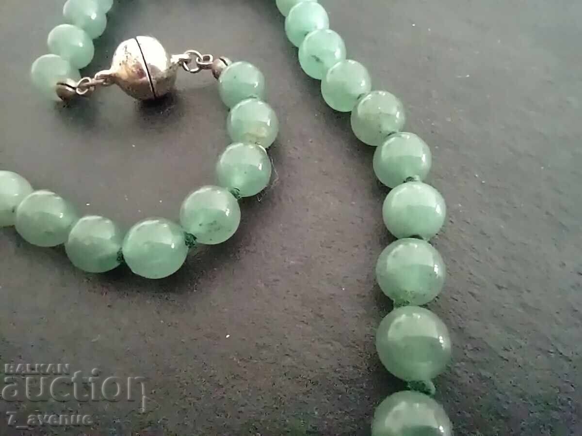 Necklace, pendant, choker, nat. Jade, silver 31.12.2025 - 5