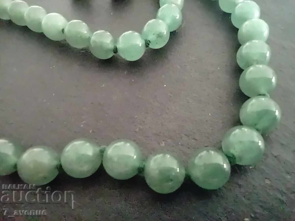 Necklace, pendant, choker, nat. Jade, silver 31.12.2025 - 6