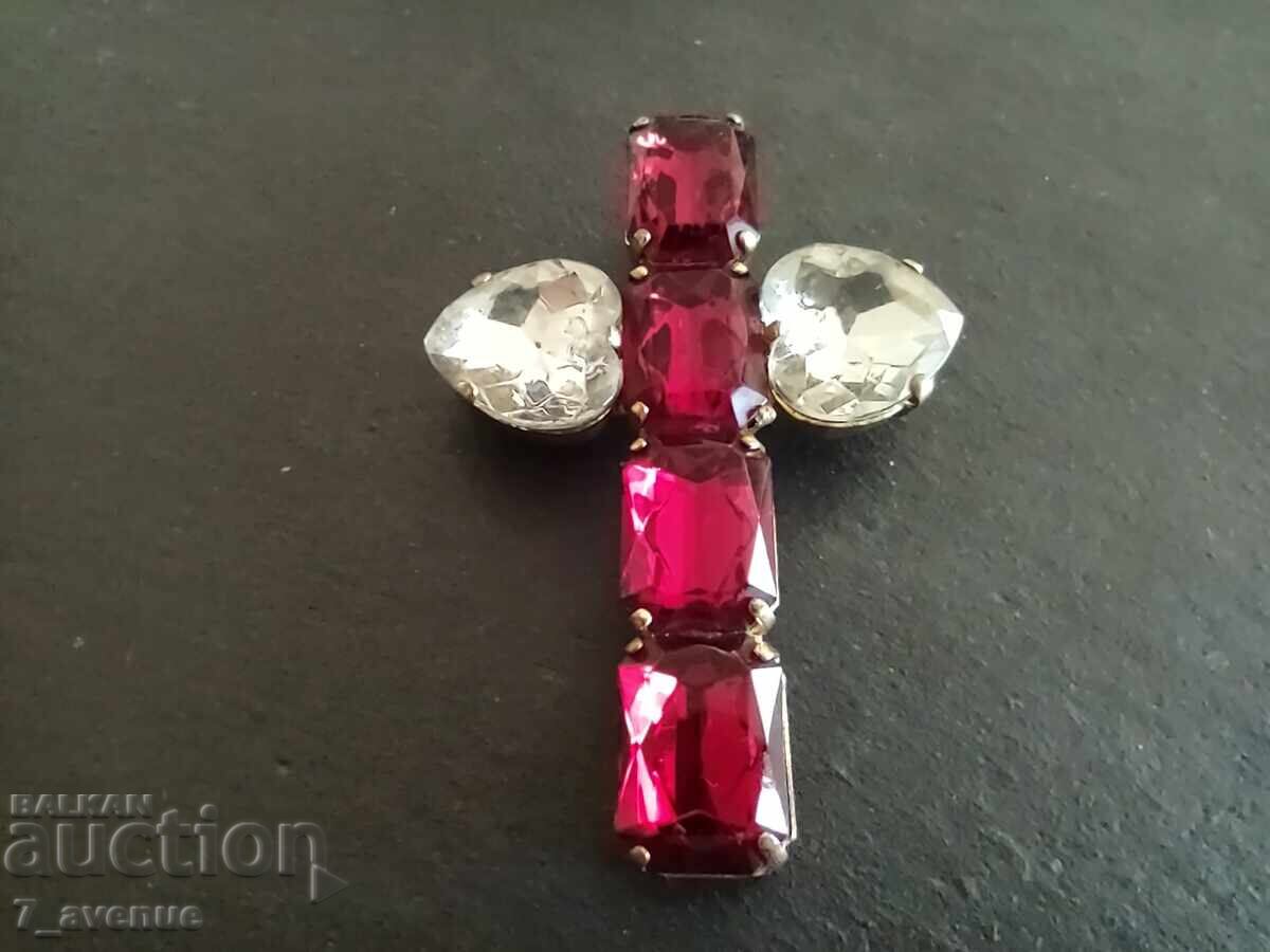 Brooch - cross, large 31.12.2025