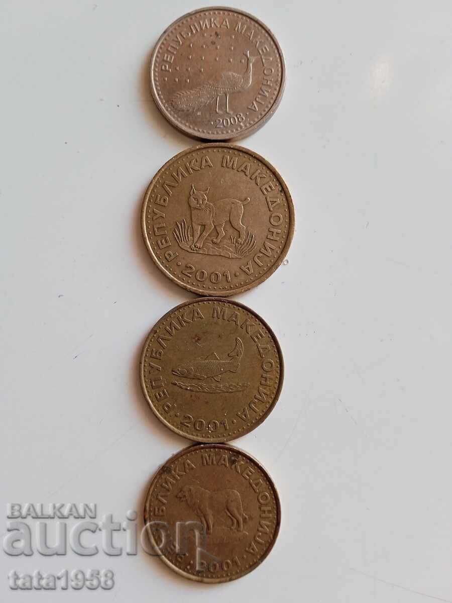 Monede Dinari (denari) Macedonia set