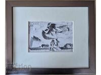 VASIL IVANOV 1909-1975 Icarus - artwork from the 1970s