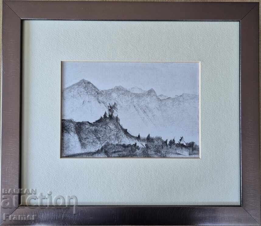 ΒΑΣΙΛ ΙΒΑΝΟΦ 1909-1975 ΑΝΕΜΟΜΥΛΟΣ - έργο της δεκαετίας του 1970