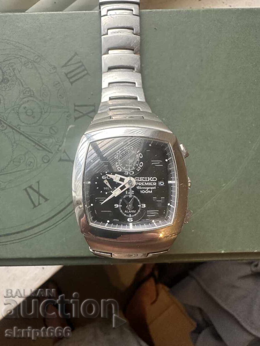 Seiko premier χρονογράφος Seiko premier χρονογράφος