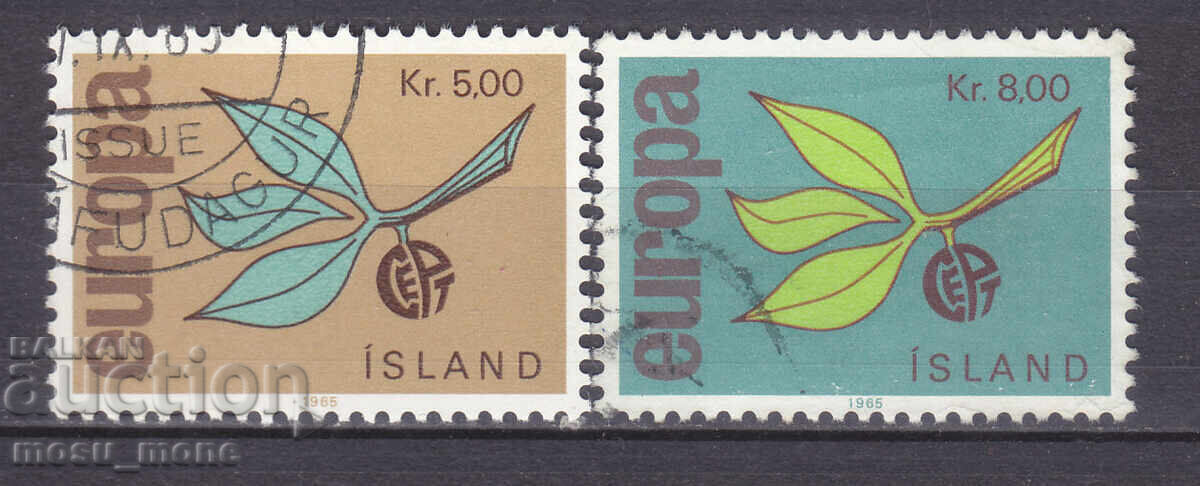Europa SEPT 1965 Islanda