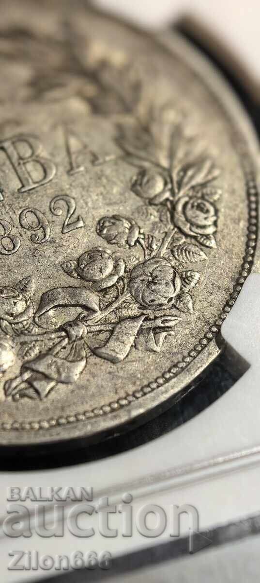 Licitație 5 lei 1892 anul AU DETALII