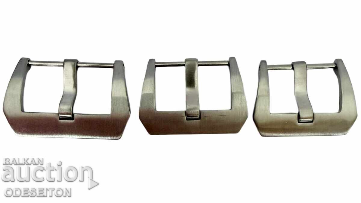 Аукцион Сребриста Стоманена Тока PANERAI - Различни Размери