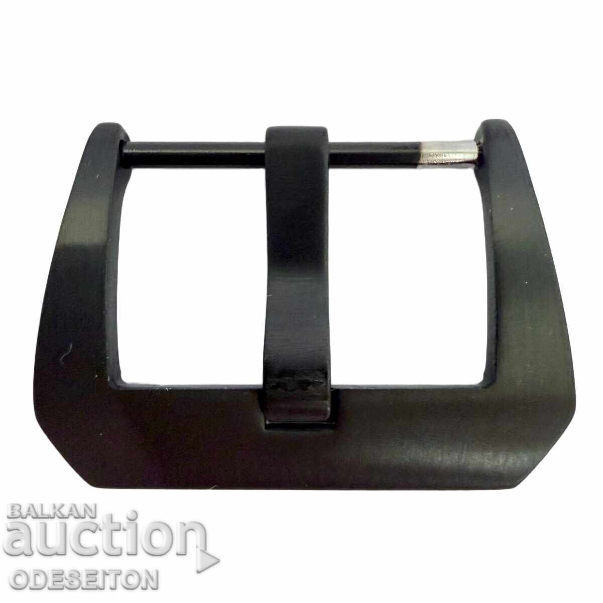 Black Steel Buckle PANERAI - Various Sizes