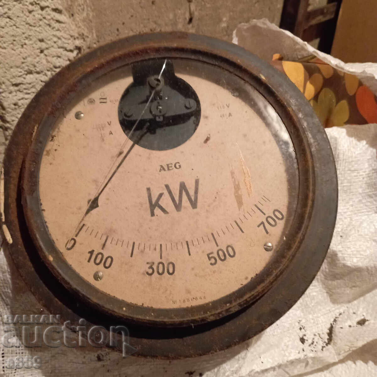 Original measuring systems from an AM radio transmitter - 1936 - 5