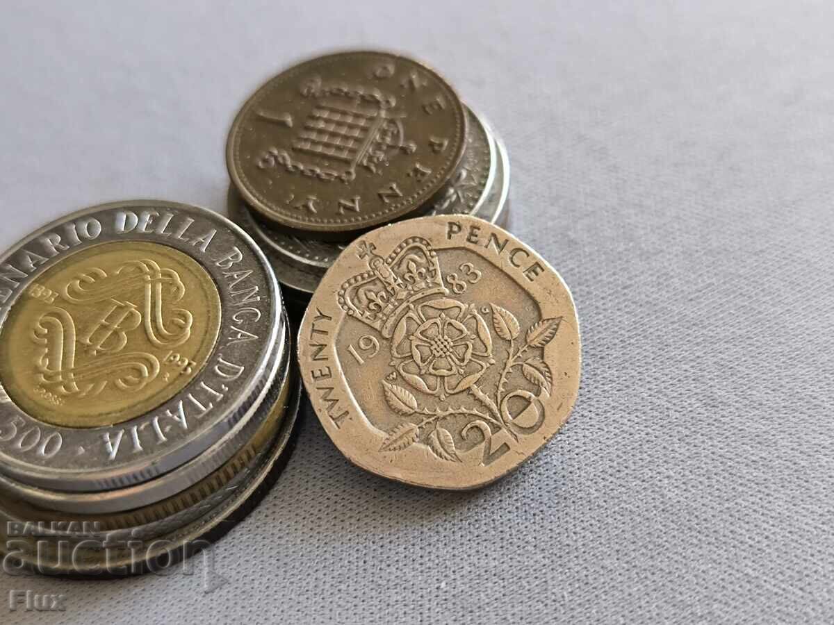 Coin - United Kingdom - 20 Pence | 1983