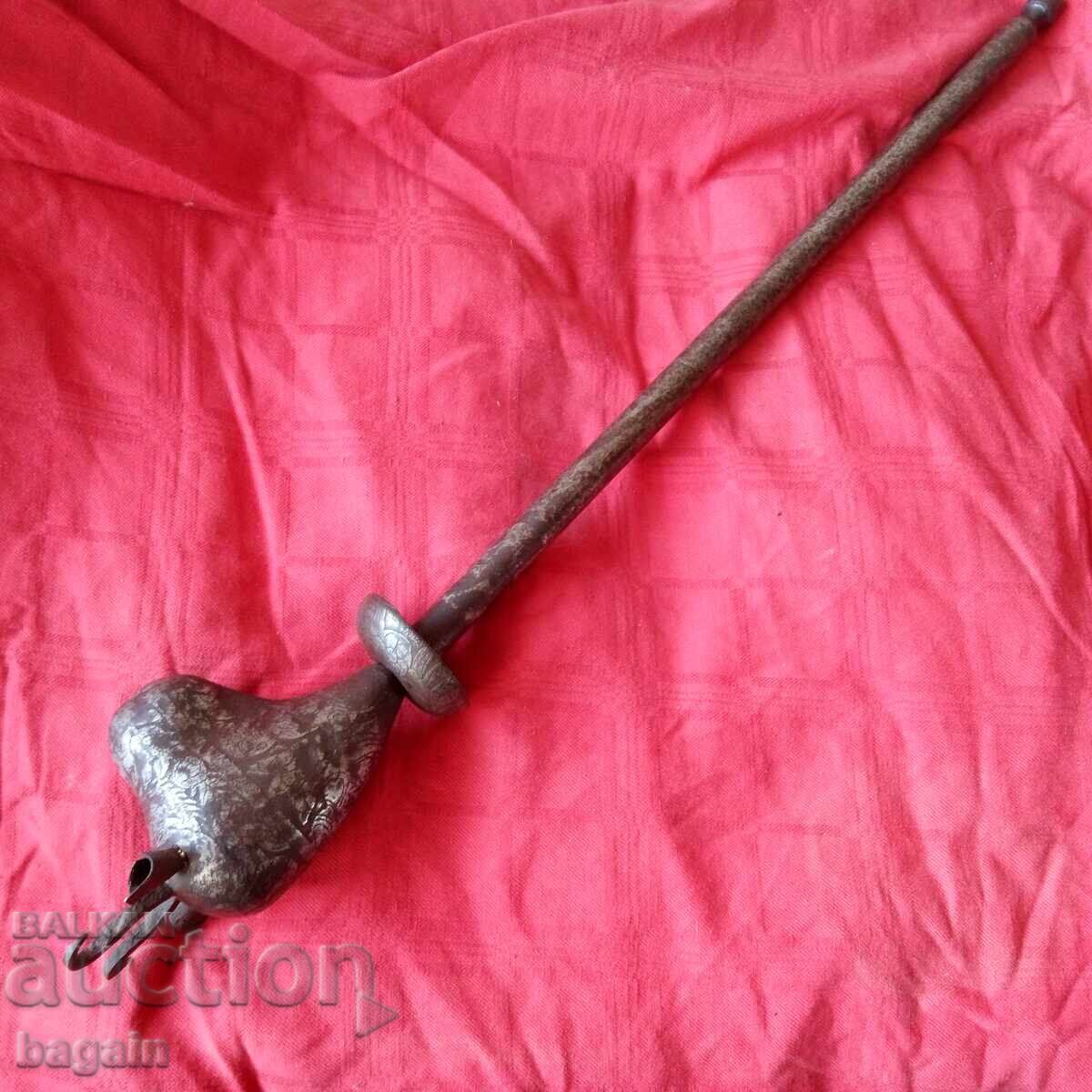 Auction  Mace, club, Rustam, Qajar dynasty