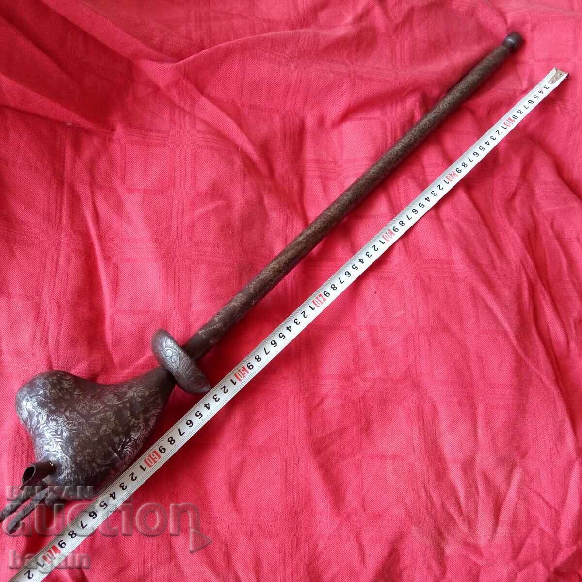 Mace, club, Rustam, Qajar dynasty - 5