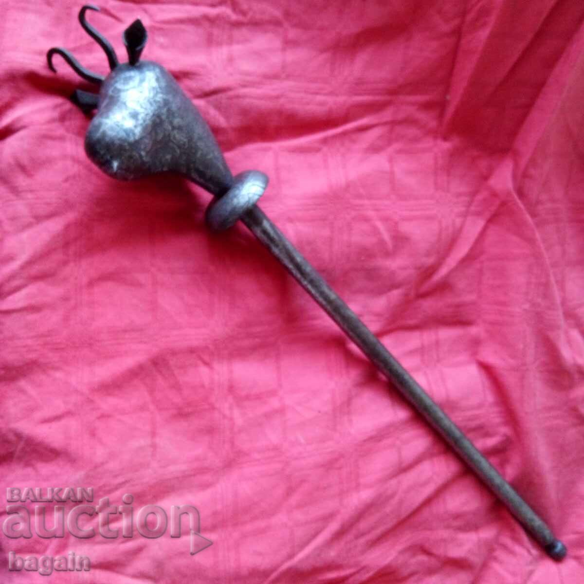 Mace, club, Rustam, Qajar dynasty