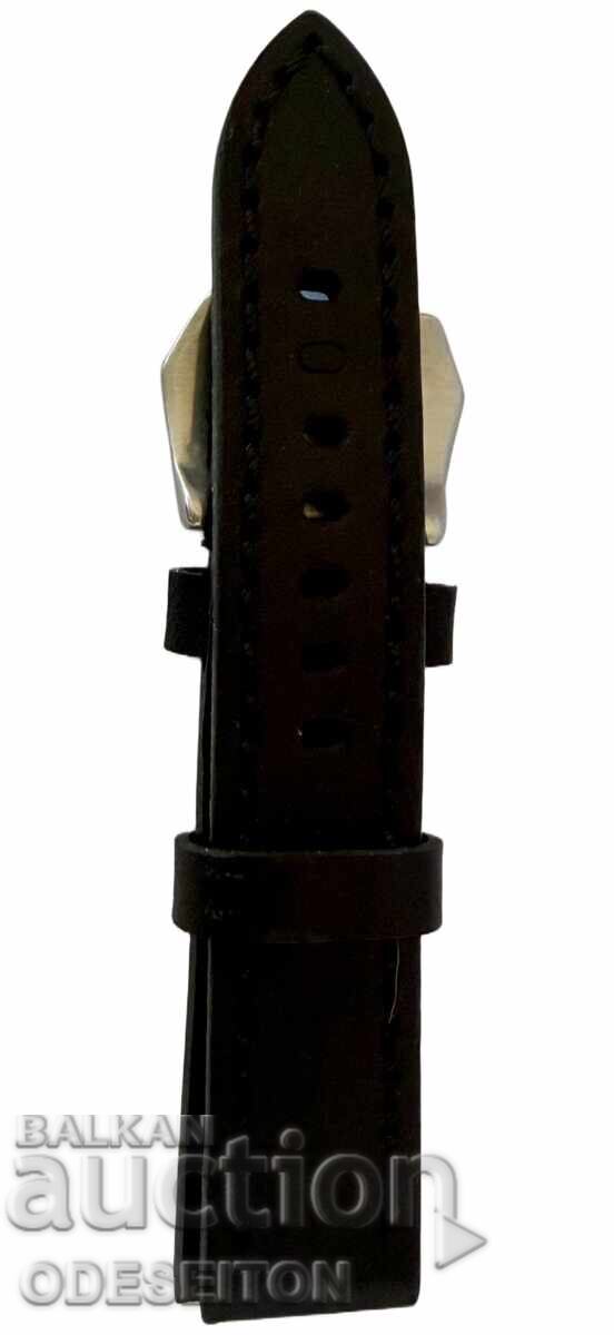 Луксозна Кожена Каишка 20 мм Стоманена Тока Стил Panerai с цена € 22.99 | 44.96 лв.