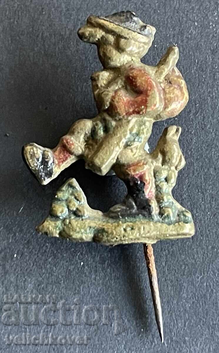 42446 Βασίλειο της Βουλγαρίας τουριστικό σήμα ΒΤΣ παιδί τουρίστας 40