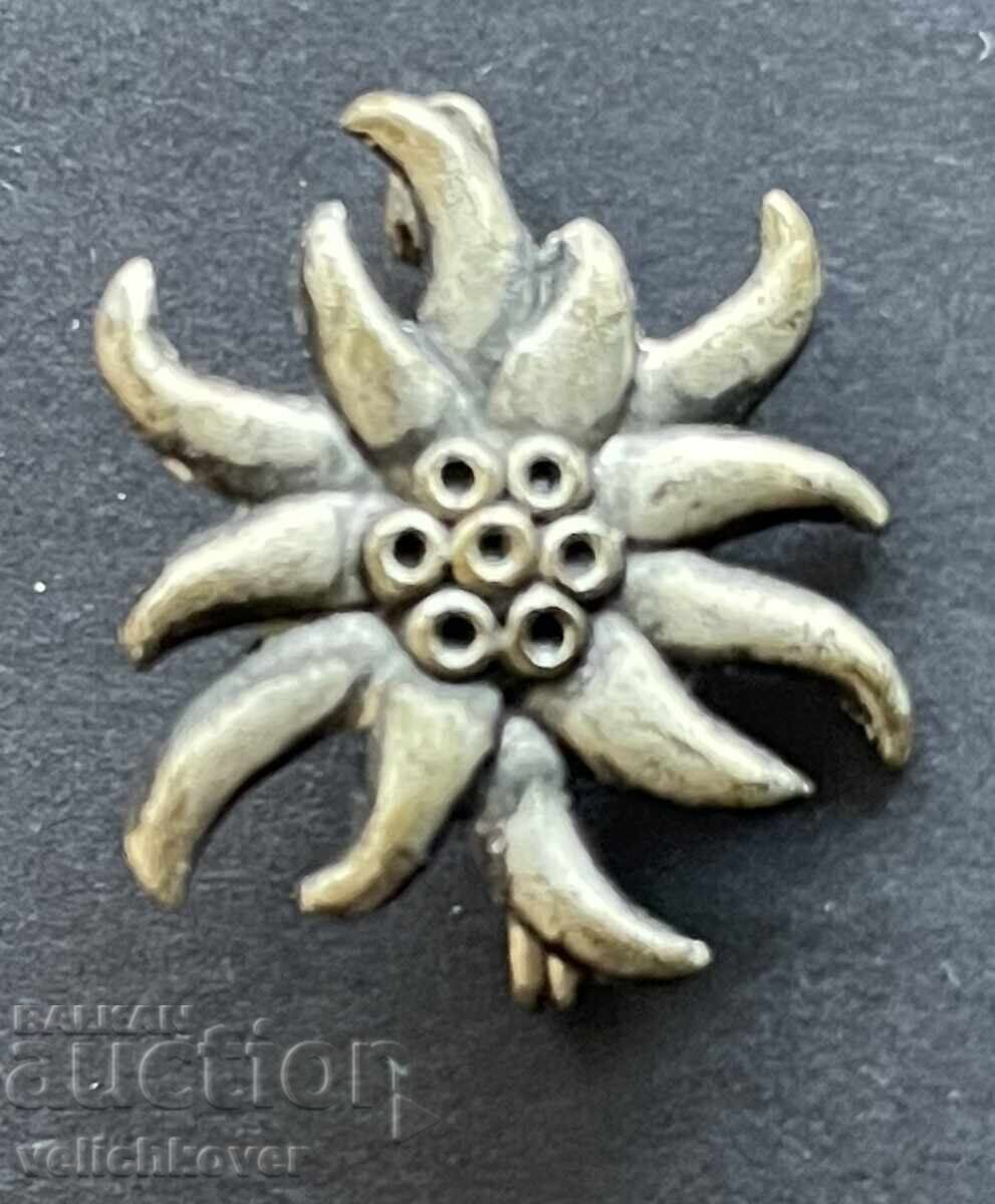 42447 Bulgaria tourist badge BTS edelweiss 70s 42447 Bulgaria tourist badge BTS edelweiss 70s