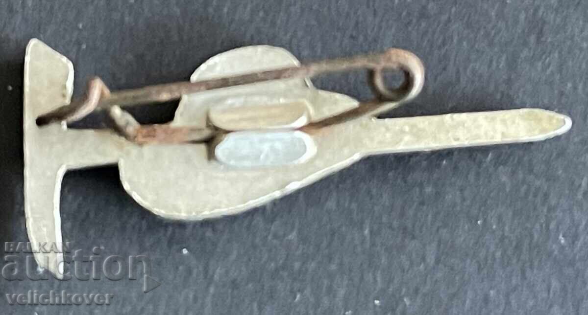 42454 Bulgaria insignă turistică BTS edelweiss anii '70 cu preț € 2.00 | 3.91 BGN