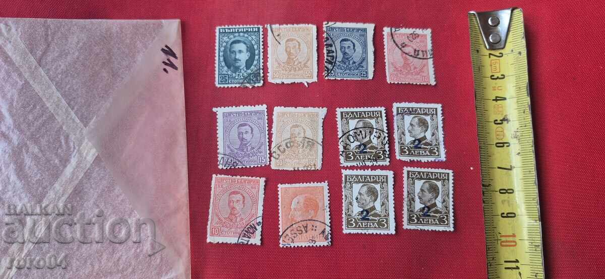 STAMPS - BULGARIA - 11 - 6 STAMPS - BULGARIA - 11 - 6