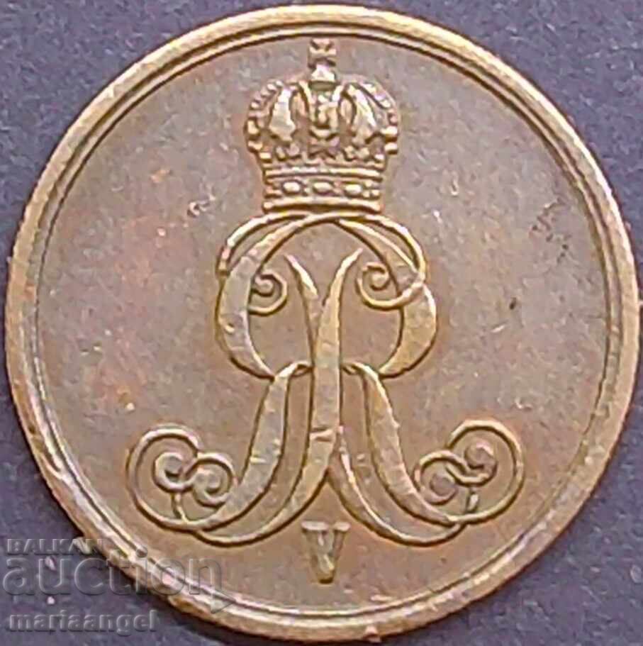 1 pfennig 1860 Γερμανία Ανόβερο - 7 1 pfennig 1860 Γερμανία Ανόβερο - 7