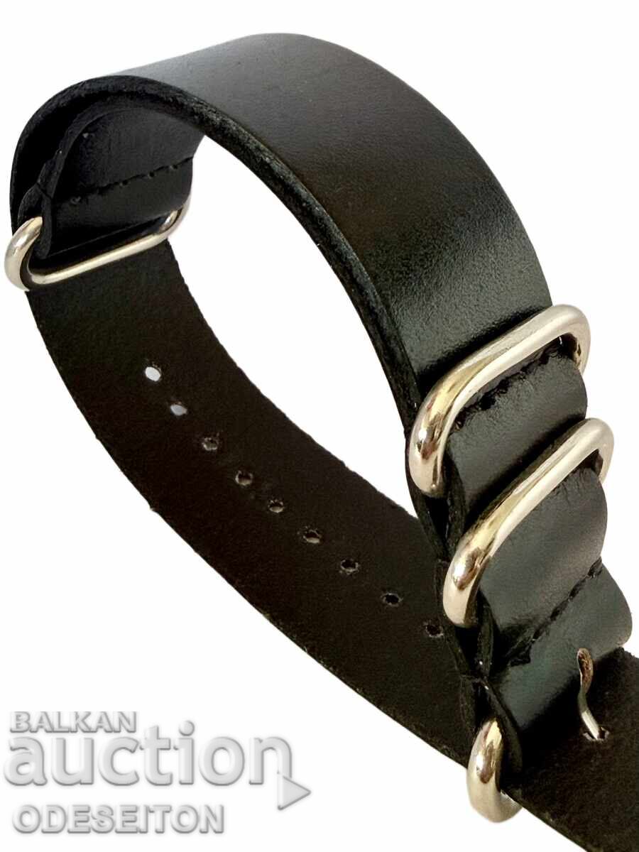 Δημοπρασία Μπουτίκ Δερμάτινο Λουράκι ΝΑΤΟ - Διάφορα Μεγέθη