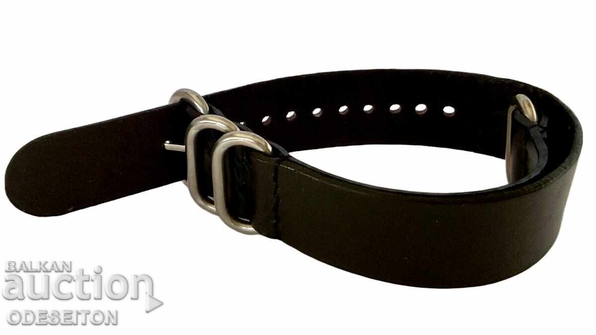 Παράδοση Μπουτίκ Δερμάτινο Λουράκι ΝΑΤΟ - Διάφορα Μεγέθη