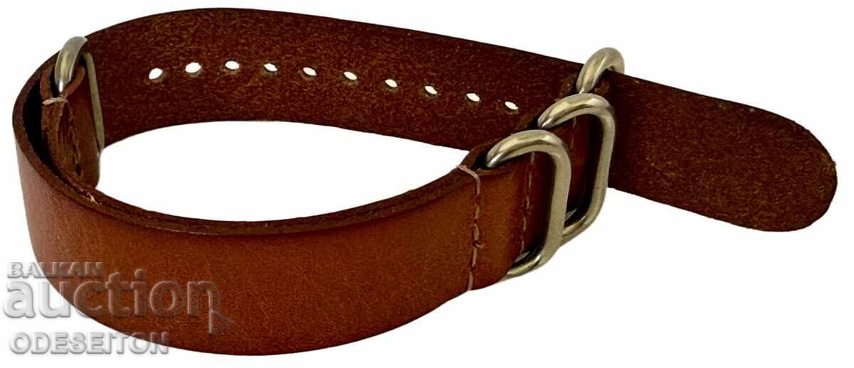 Μπουτίκ Δερμάτινο Λουράκι NATO