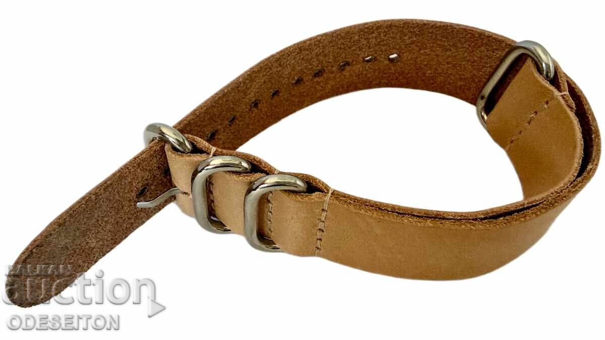 Boutique Leather NATO Strap