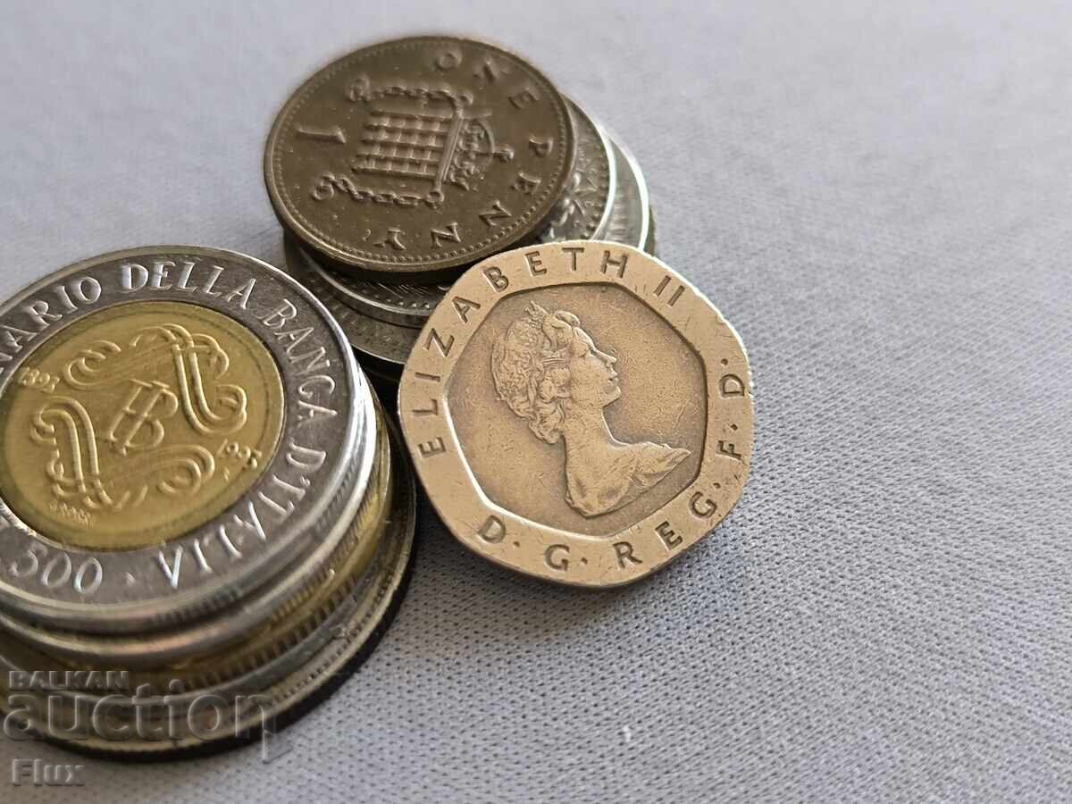 Moneda - Marea Britanie - 20 pence | 1982 cu preț € 1.75 | 3.42 BGN Moneda - Marea Britanie - 20 pence | 1982 cu preț € 1.75 | 3.42 BGN